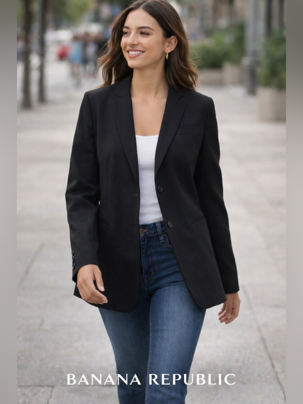 Banana Republic Black Blazer
